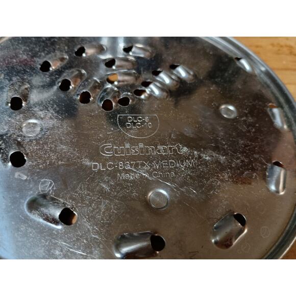 Cuisinart Prep 7 Food Processor DLC-2007N Medium Shredding Disc DLC-837TX Part - Picture 3 of 5